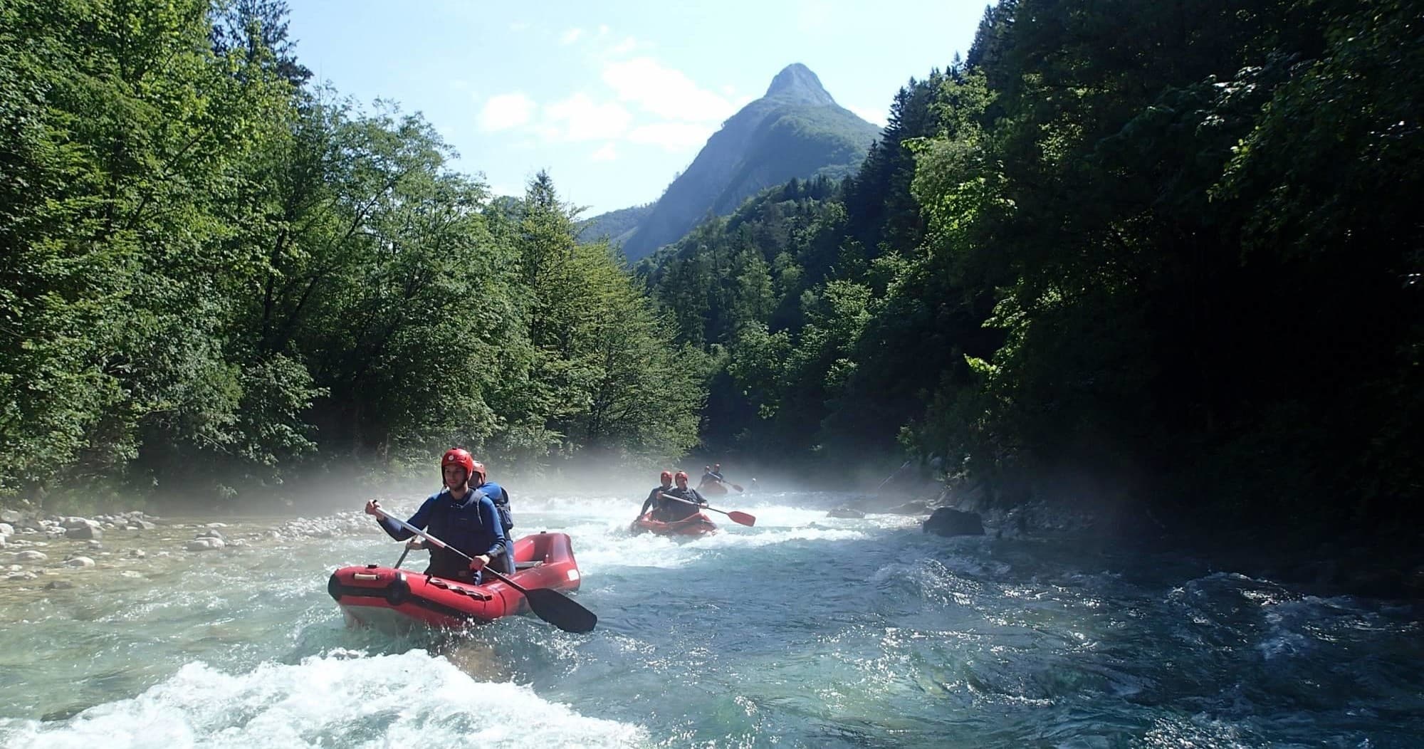 Whitewater Canoeing with HungaroRaft in Bovec
