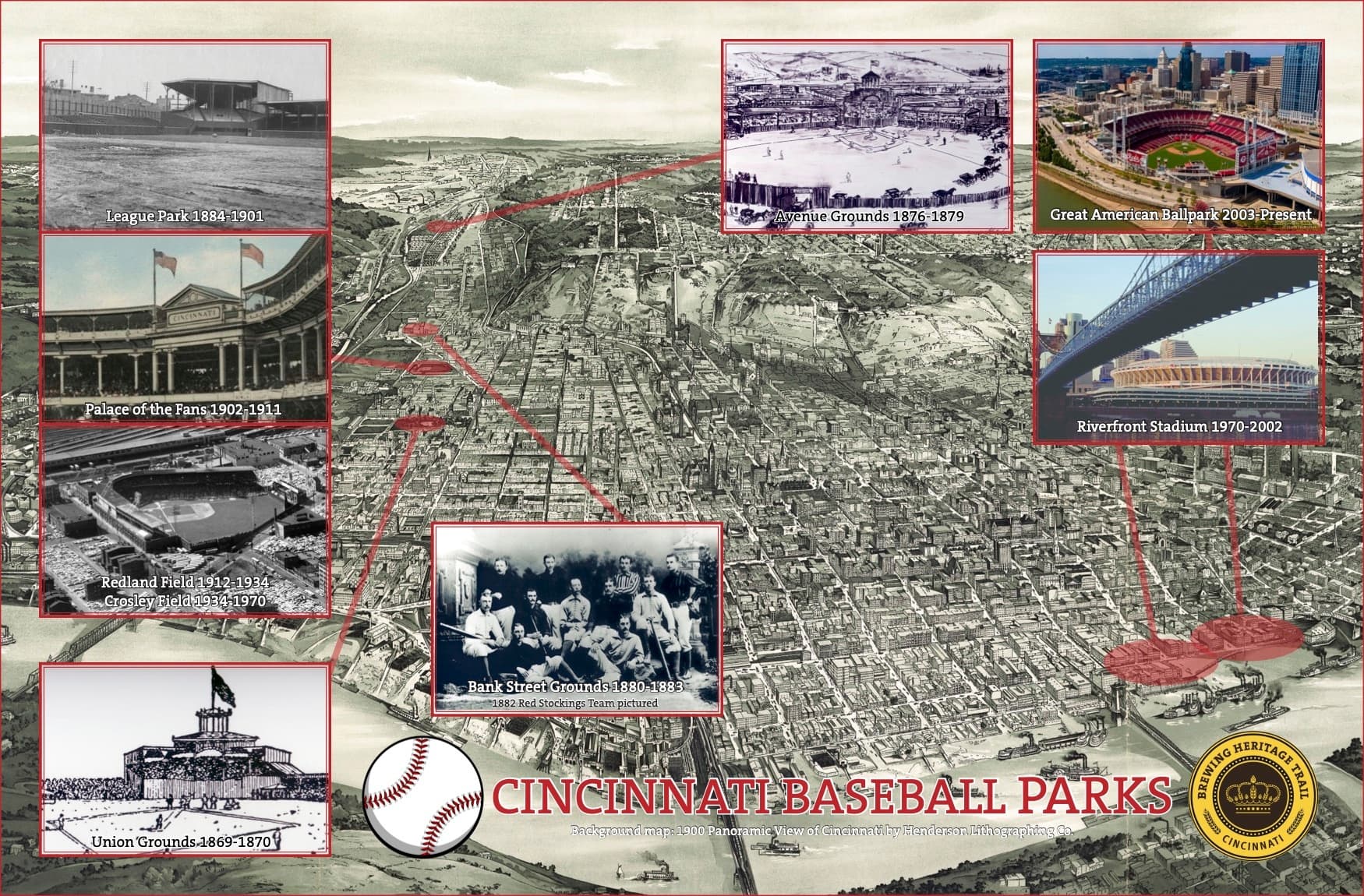 Explore Cincinnati's Ballparks & Breweries Bus Tour