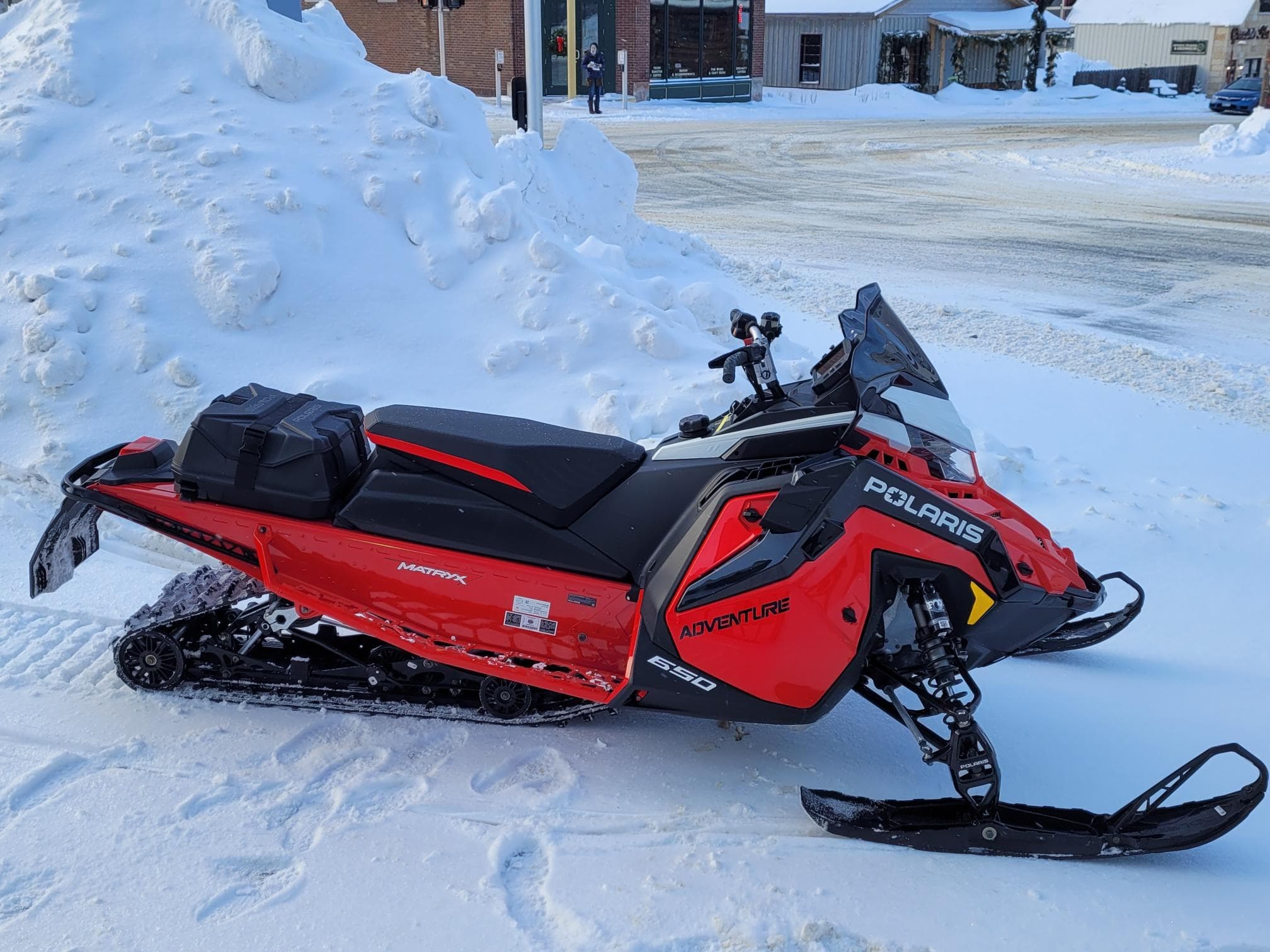 Polaris 650 Indy Snowmobile Adventure in Ely, MN