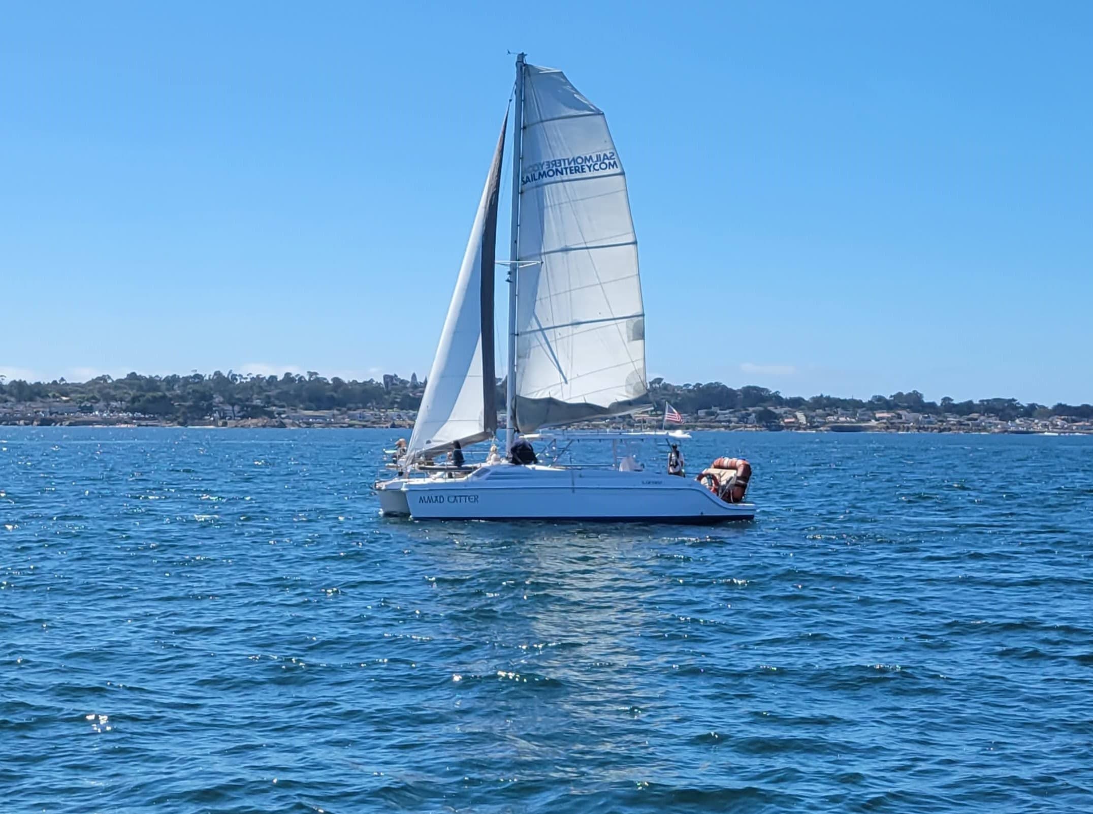 Daytime Catamaran Sailing in Monterey Bay