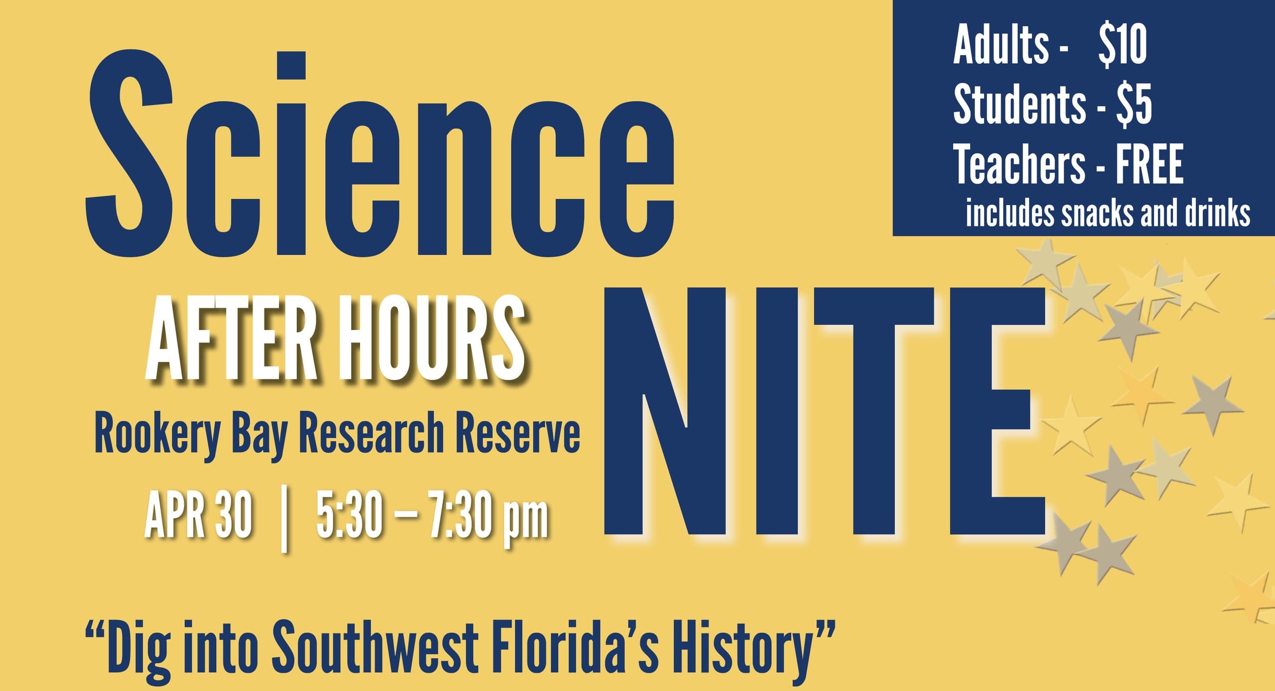 Engage and Explore: Science Nite at Rookery Bay in Naples, Florida