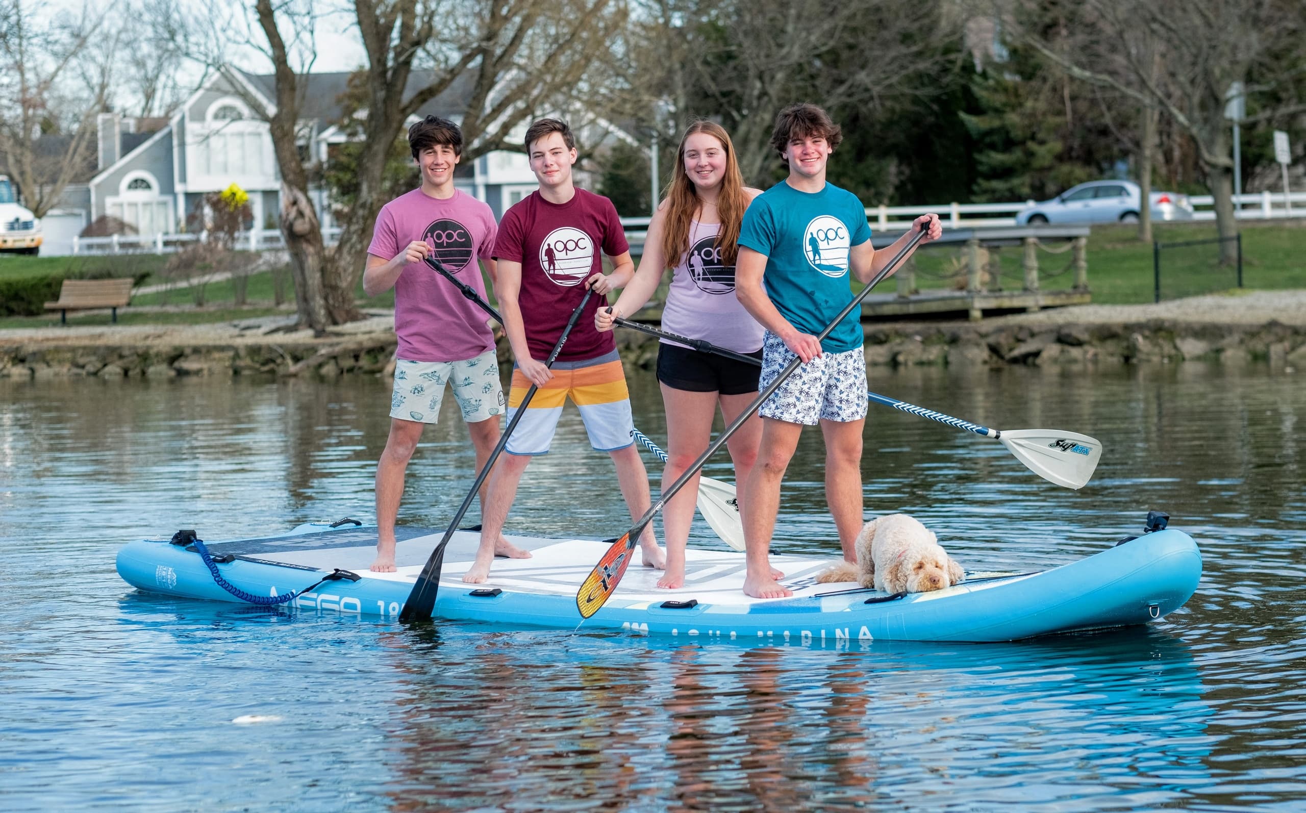 Mega SUP Adventure in Oceanport, New Jersey