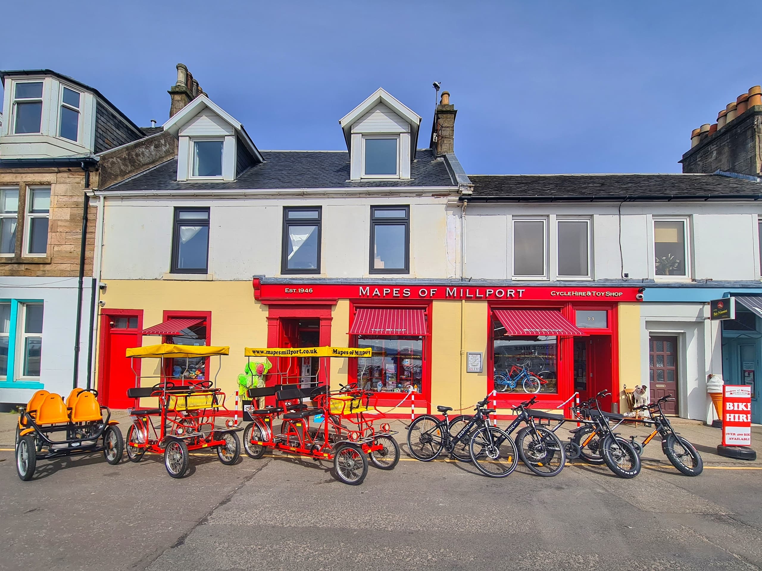 Land Adventures with Mapes of Millport: Island Cycling Tours