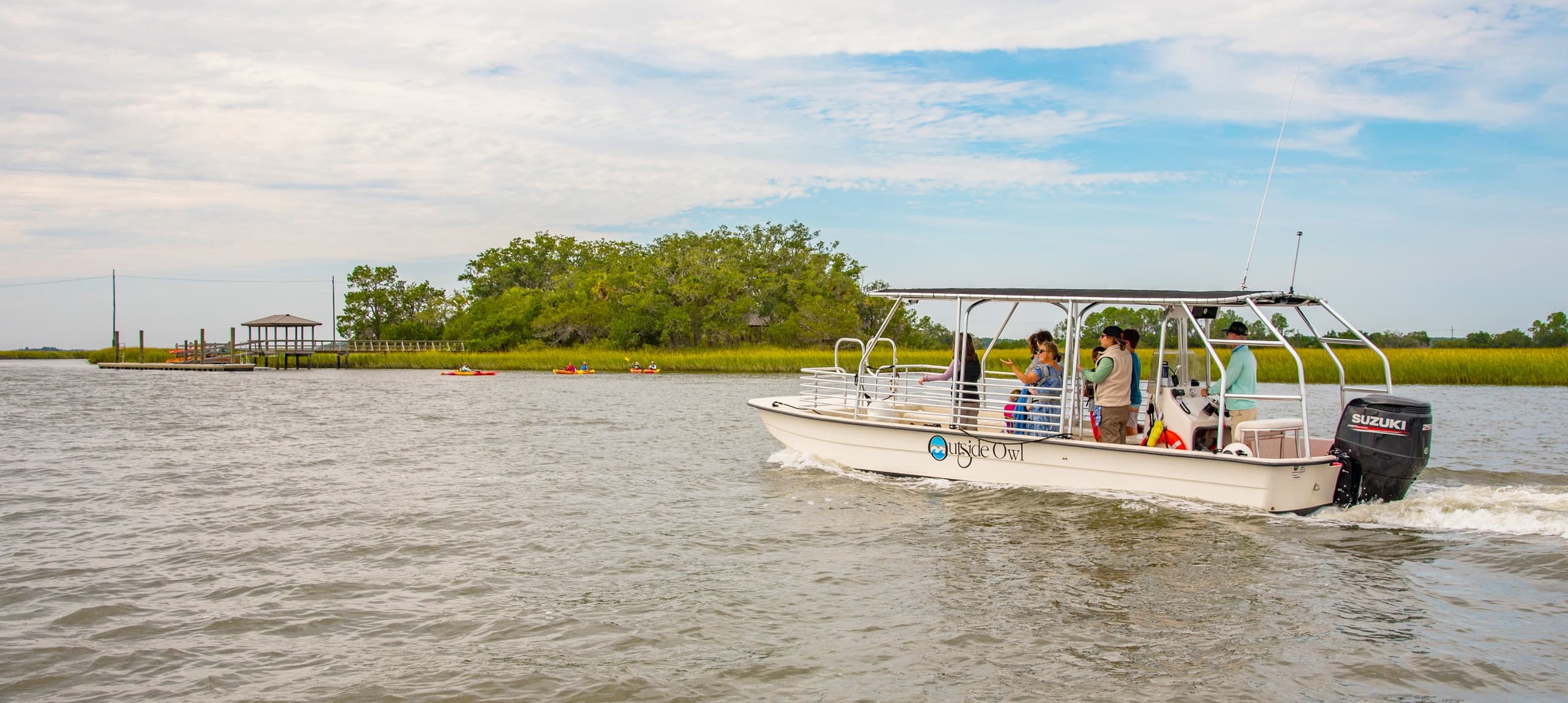 Boating and Kayaking Adventure on Daufuskie Island Near Savannah