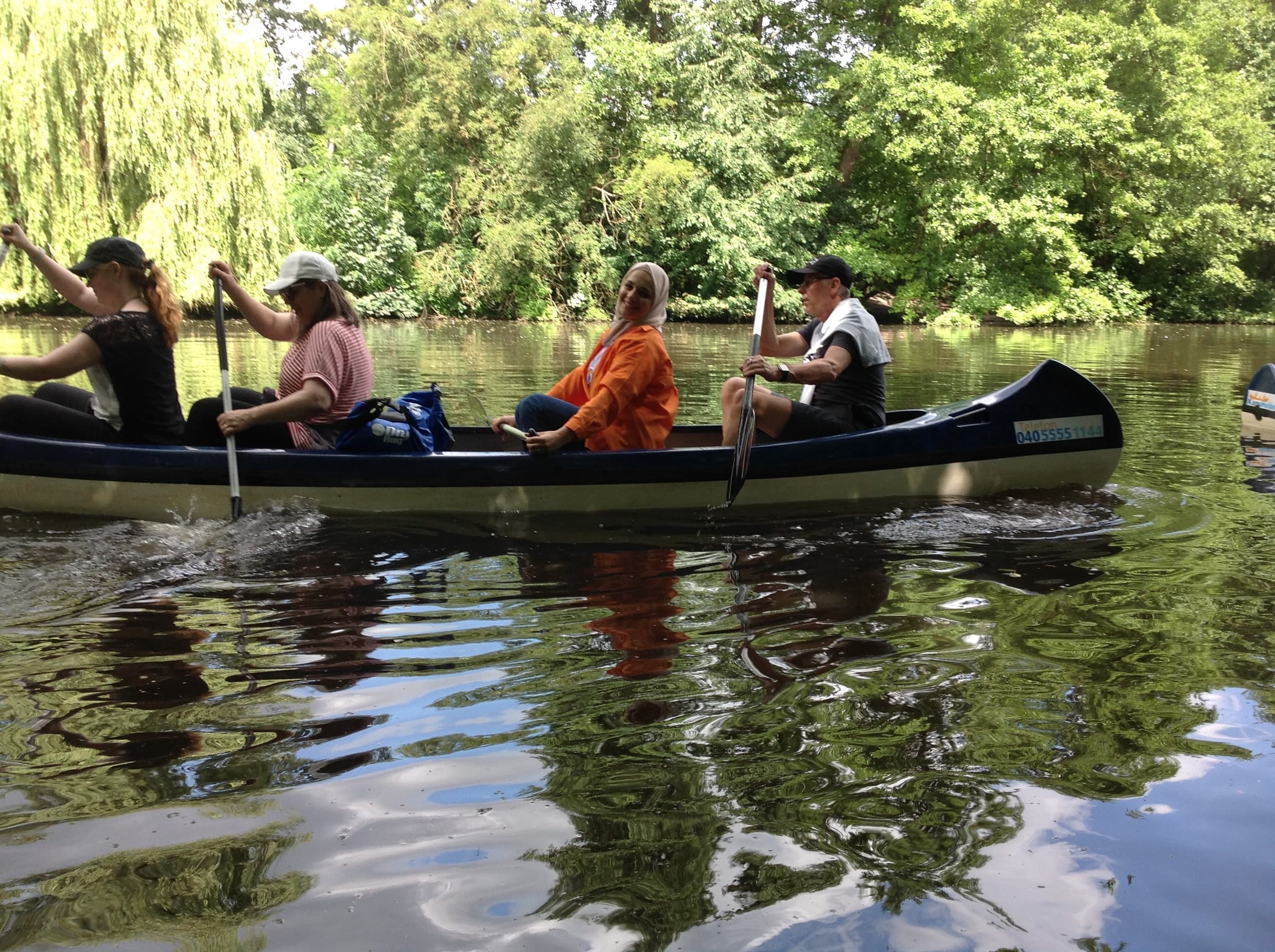 Paddling Hamburg’s Alster: Haynspark to Außenalster Canoe Tour photo 2