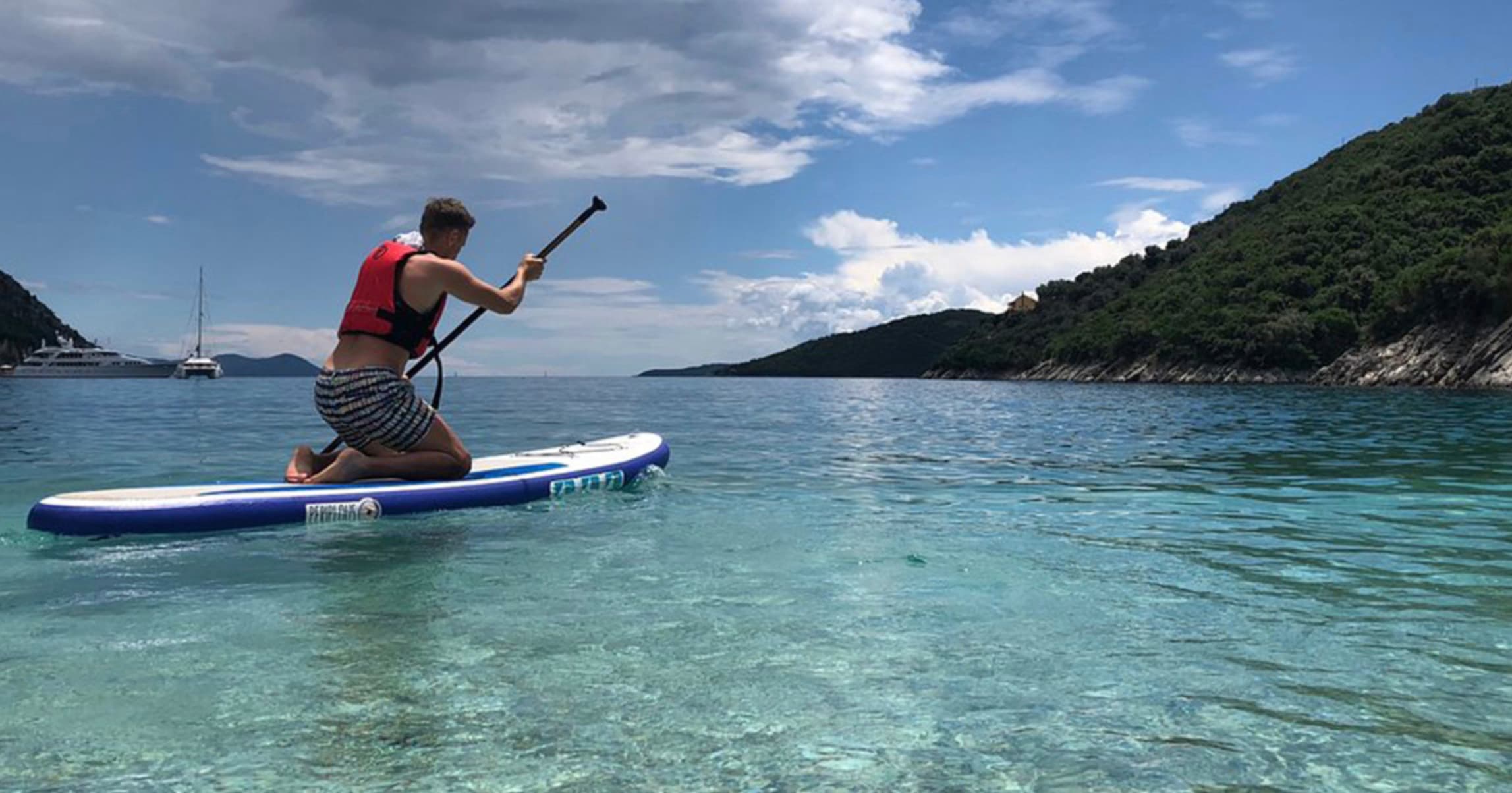 Water Activities & SUP Adventure at Meganisi with Periplous Experience