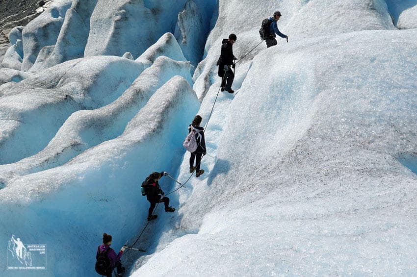 Glacier Blue Ice Hike with Jostedalen Breførarlag