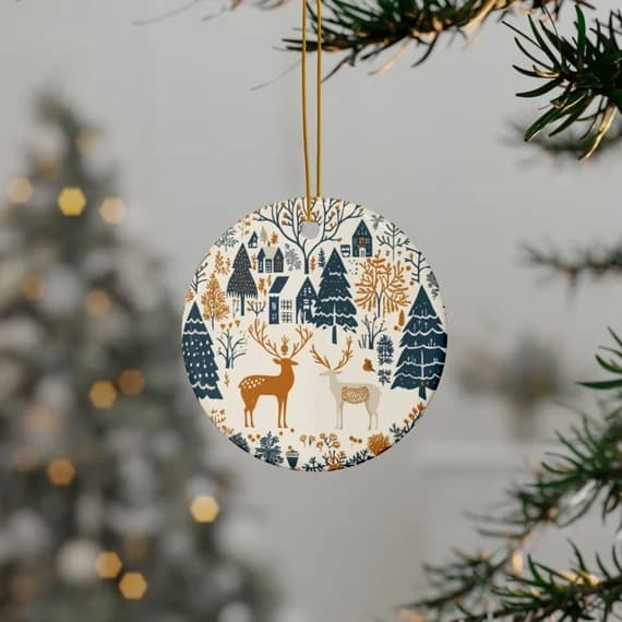 Paint 3 Ceramic Christmas Ornaments: Holiday Workshop in Tecumseh