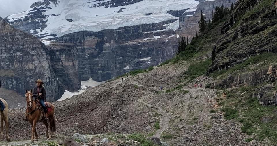 Horseback Riding Adventure at Plain of Six Glaciers