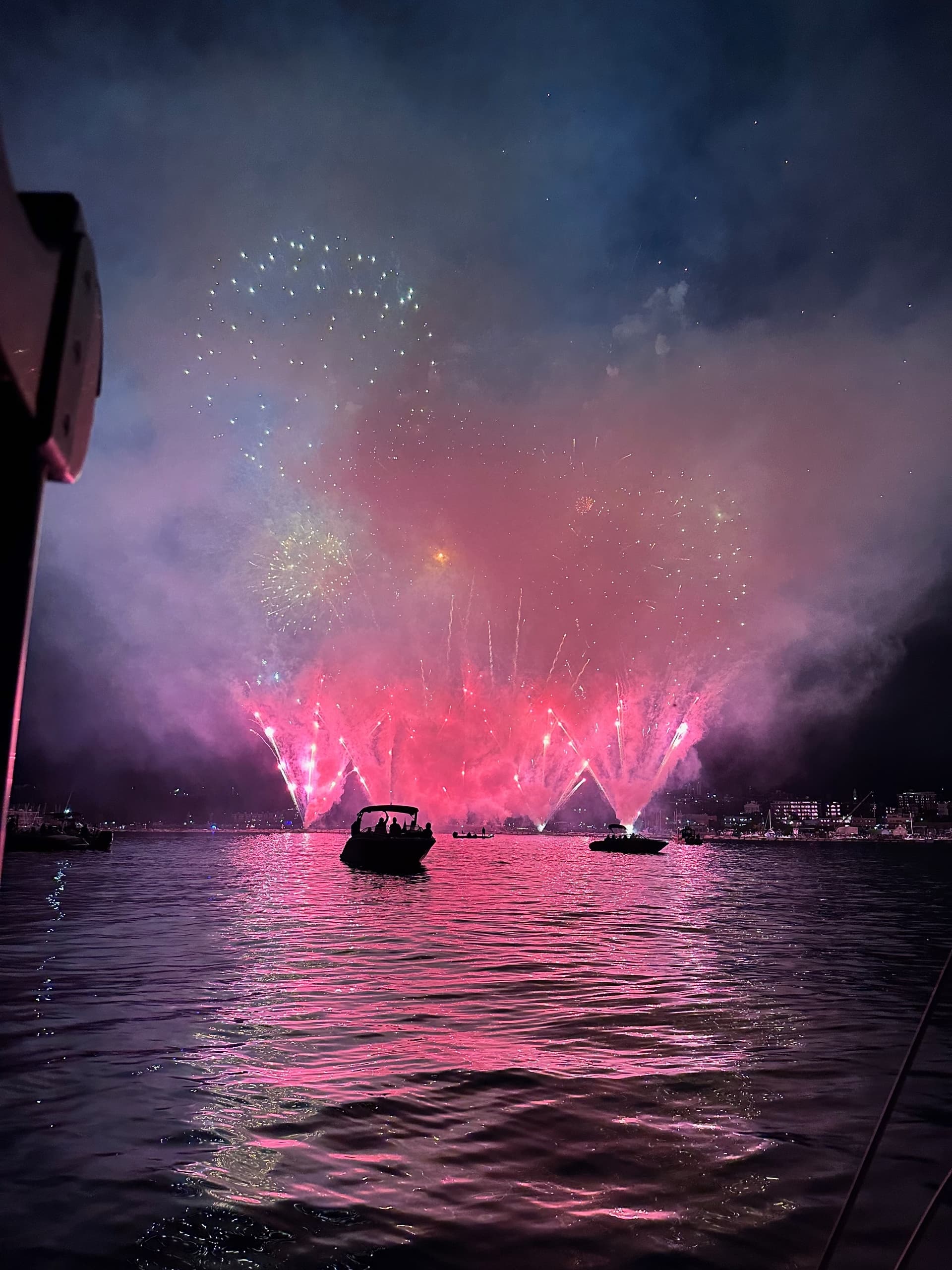 Lake Champlain Fireworks Cruise: Burlington Harbor Night Sail