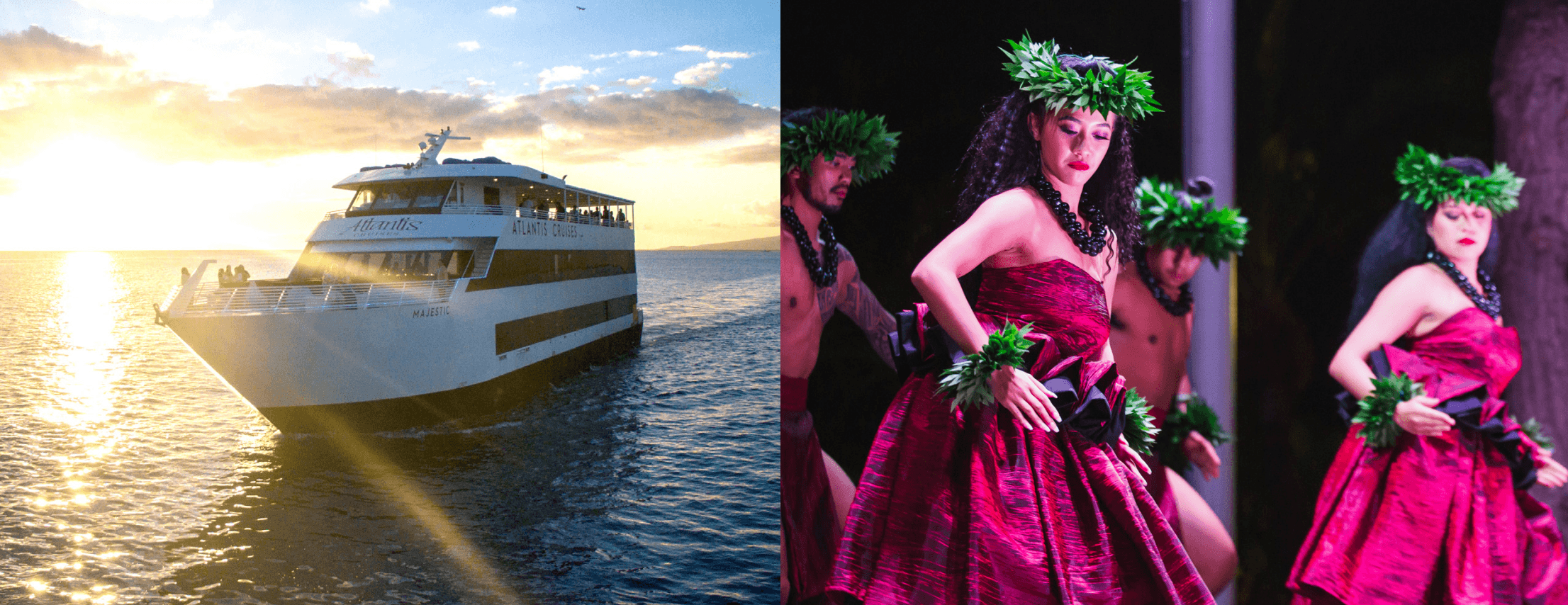 Oahu Ocean Cocktail Cruise and Luau in Honolulu