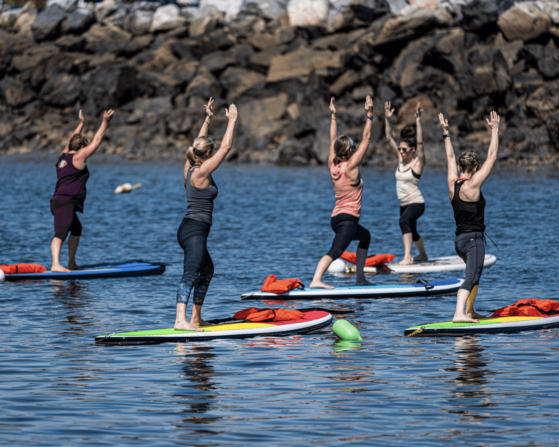 Rise & Shine SUP Yoga + Boston Harbor Paddle in Boston