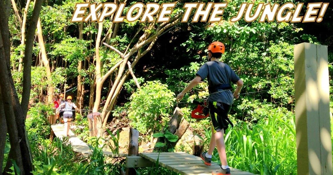 Jungle Zipline team