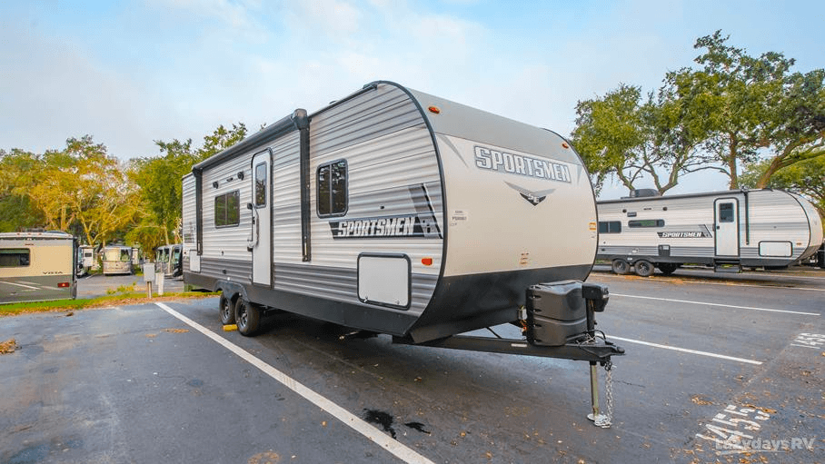 Explore Bend, Oregon with the 2022 Sportsman Travel Trailer