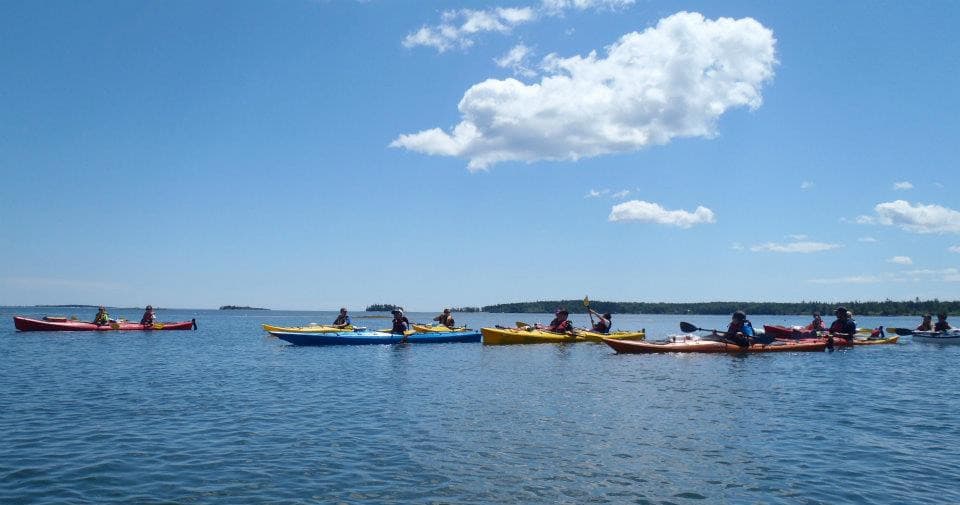 Midcoast Kayak team