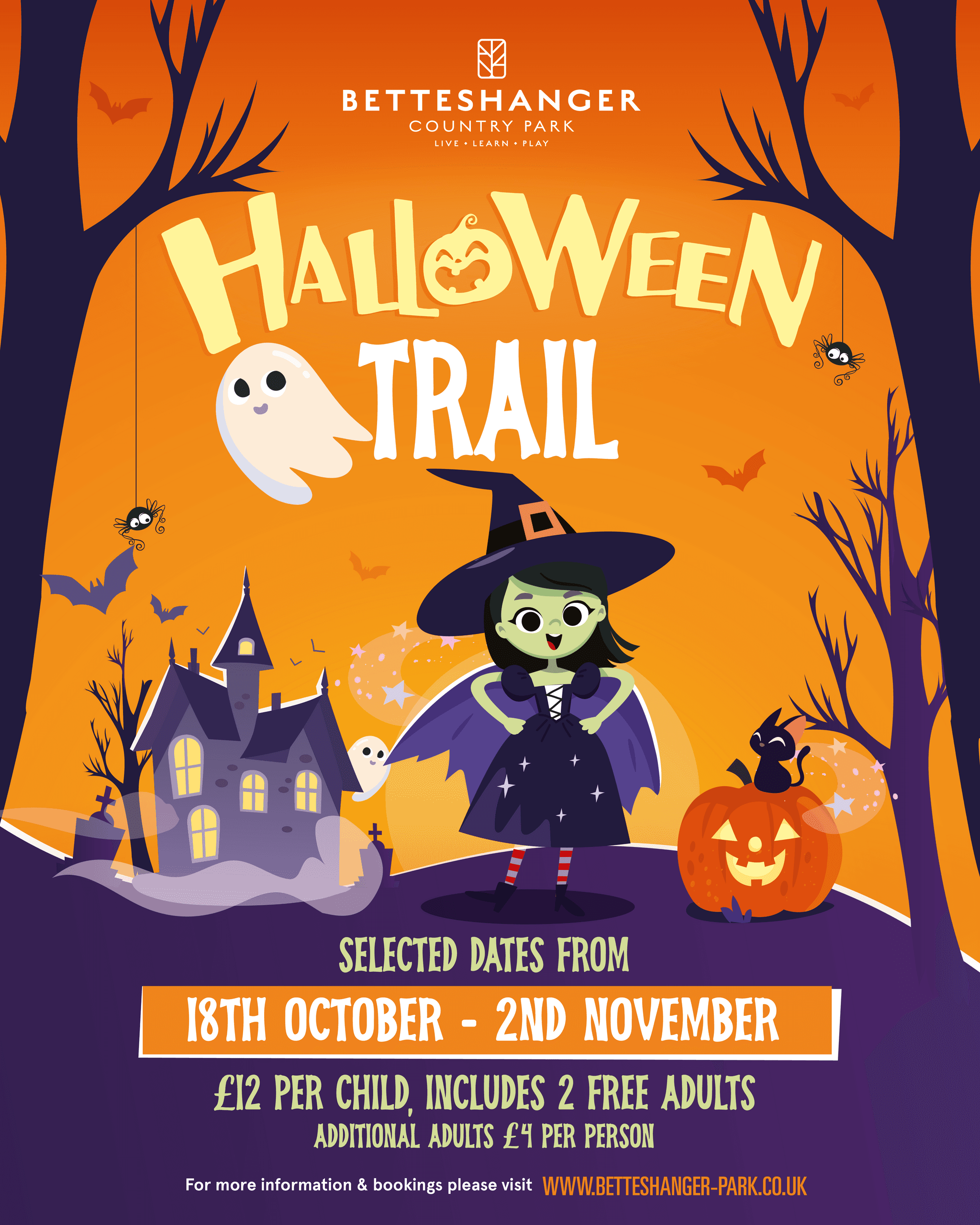 Halloween Trail Adventure at Betteshanger Park