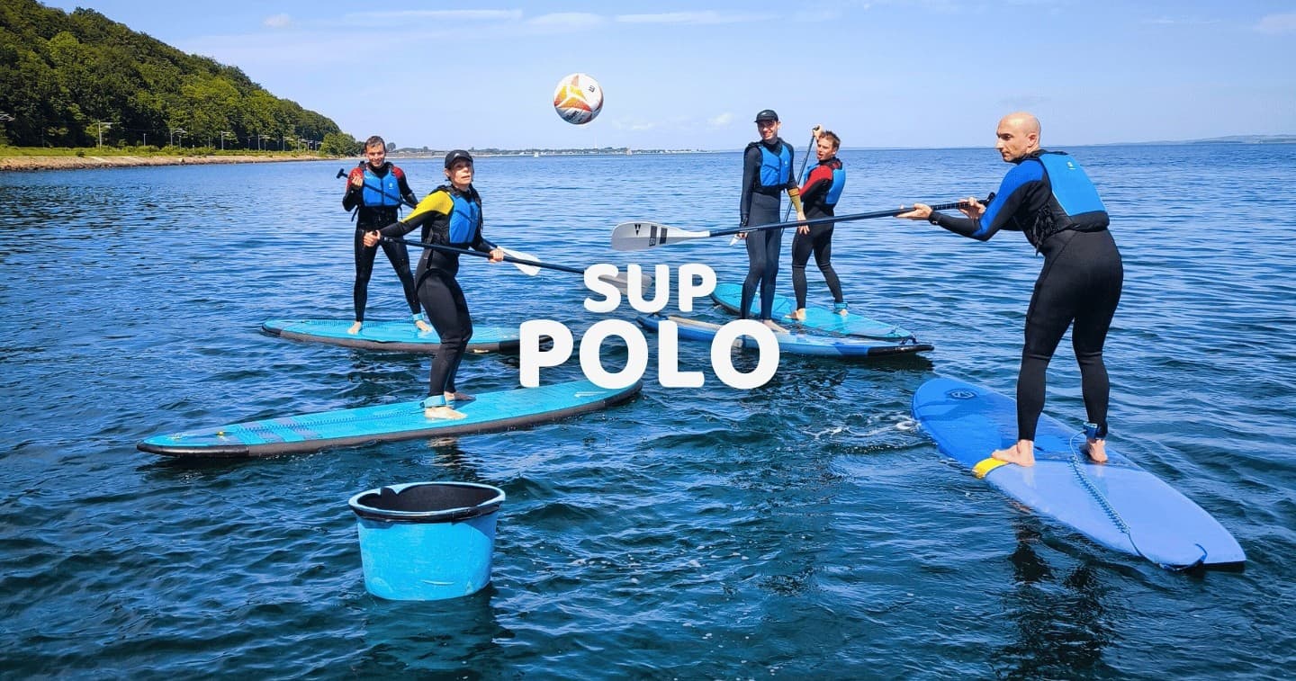 SUP Polo Action with Surf Agency in Aarhus