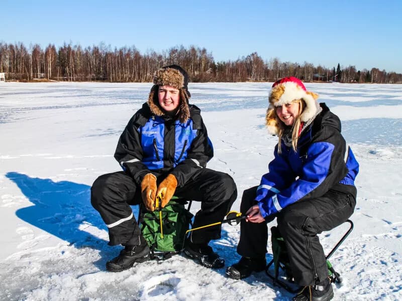 Lapland Snowmobile and Ice Fishing: Full-Day Rovaniemi Arctic Adventure photo 1