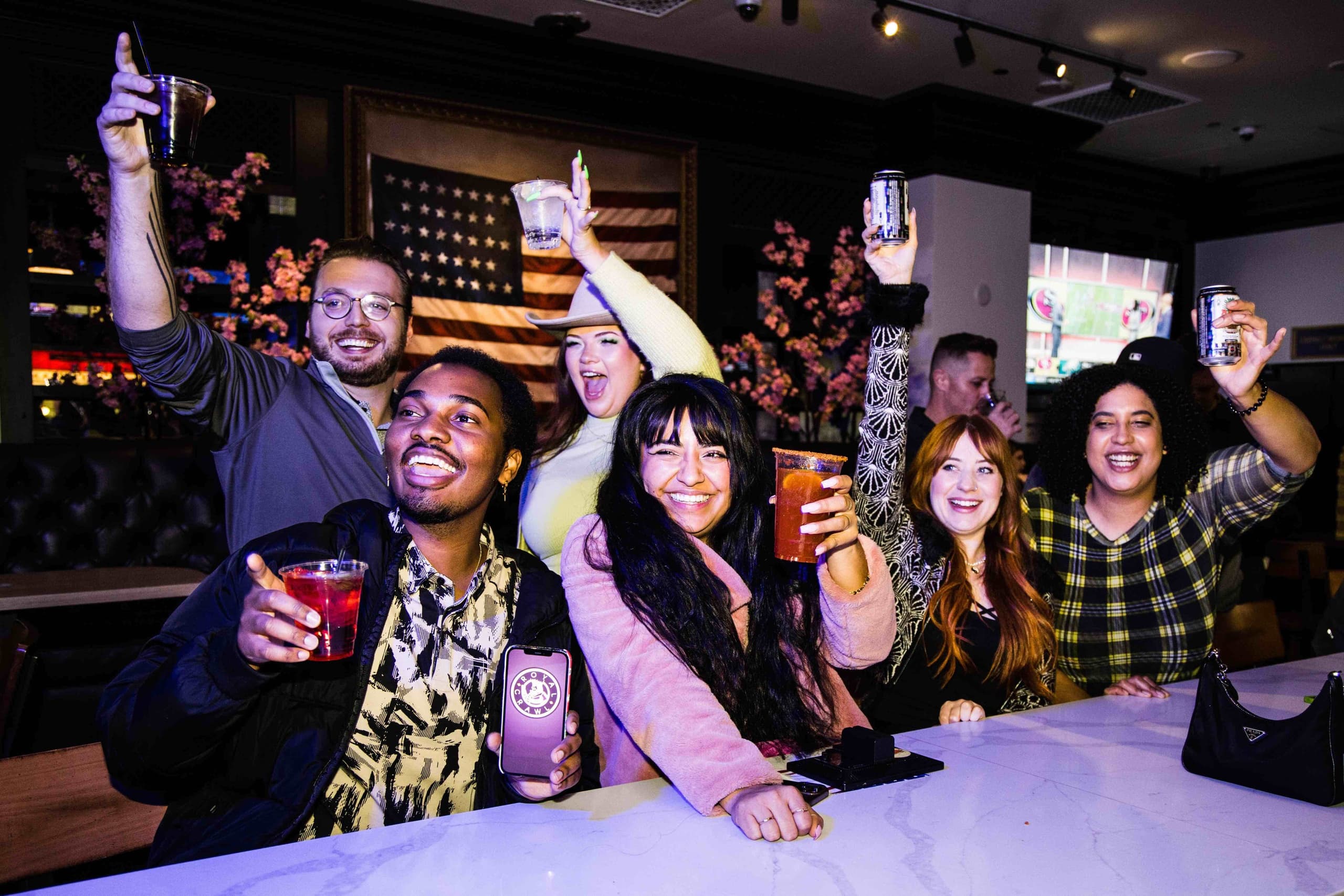 Las Vegas Strip Bar Crawl with Interactive Poker Game