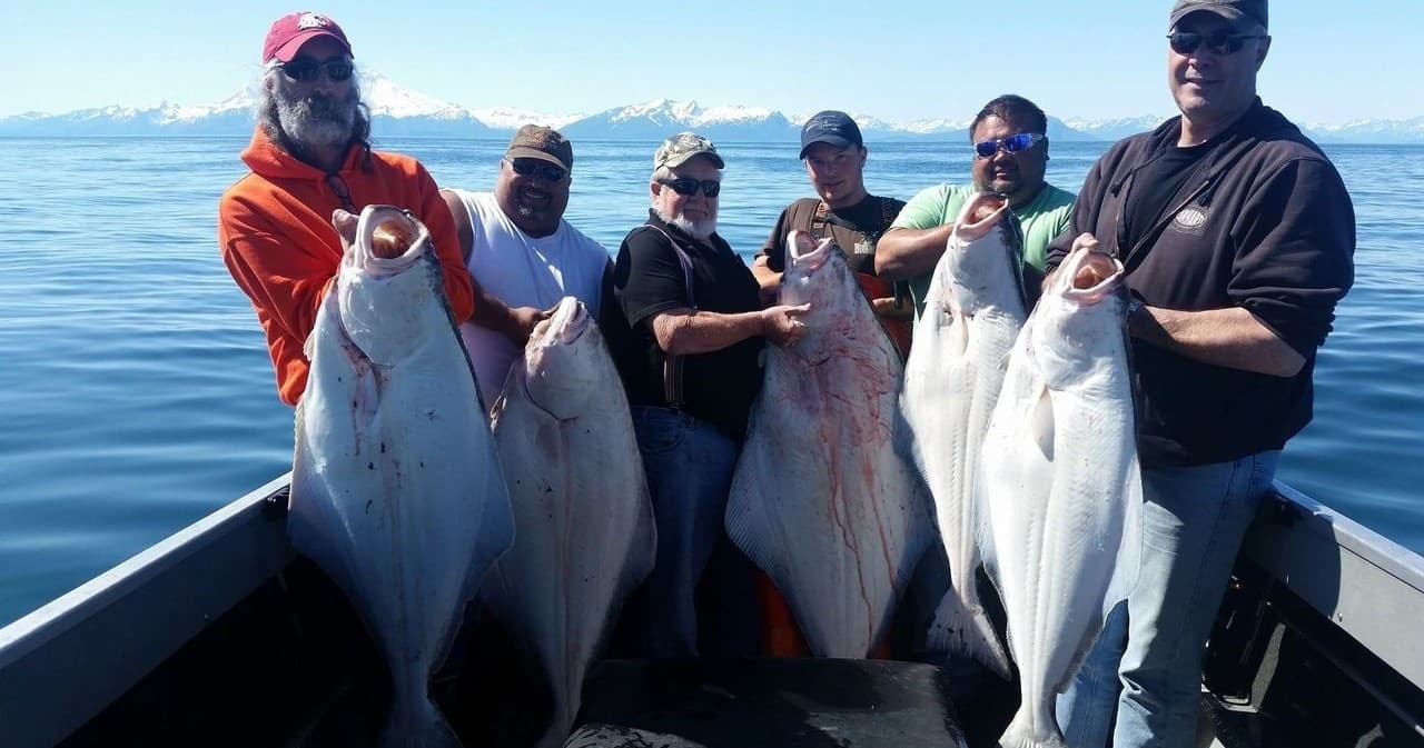 Alaska Halibut Fishing with Bottom Line Charters in Anchor Point