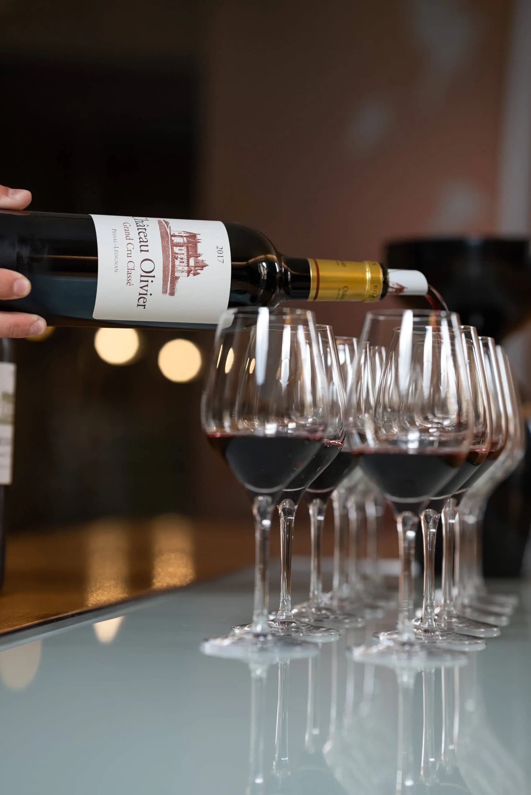 Wine Tasting at Château Olivier in Leognan, France