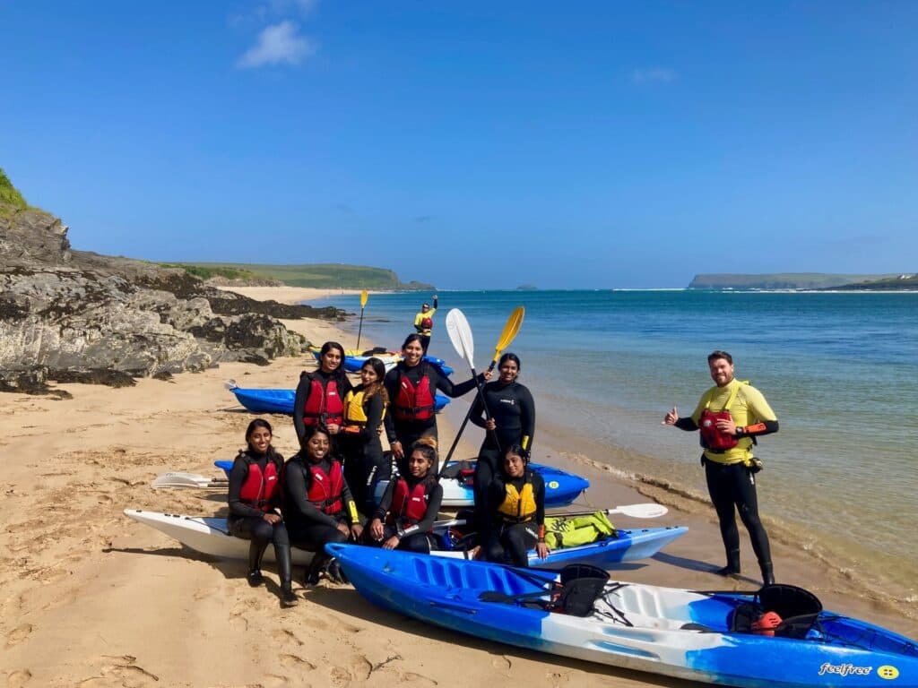 Camel Estuary Kayaking Adventures with Cornish Adventure