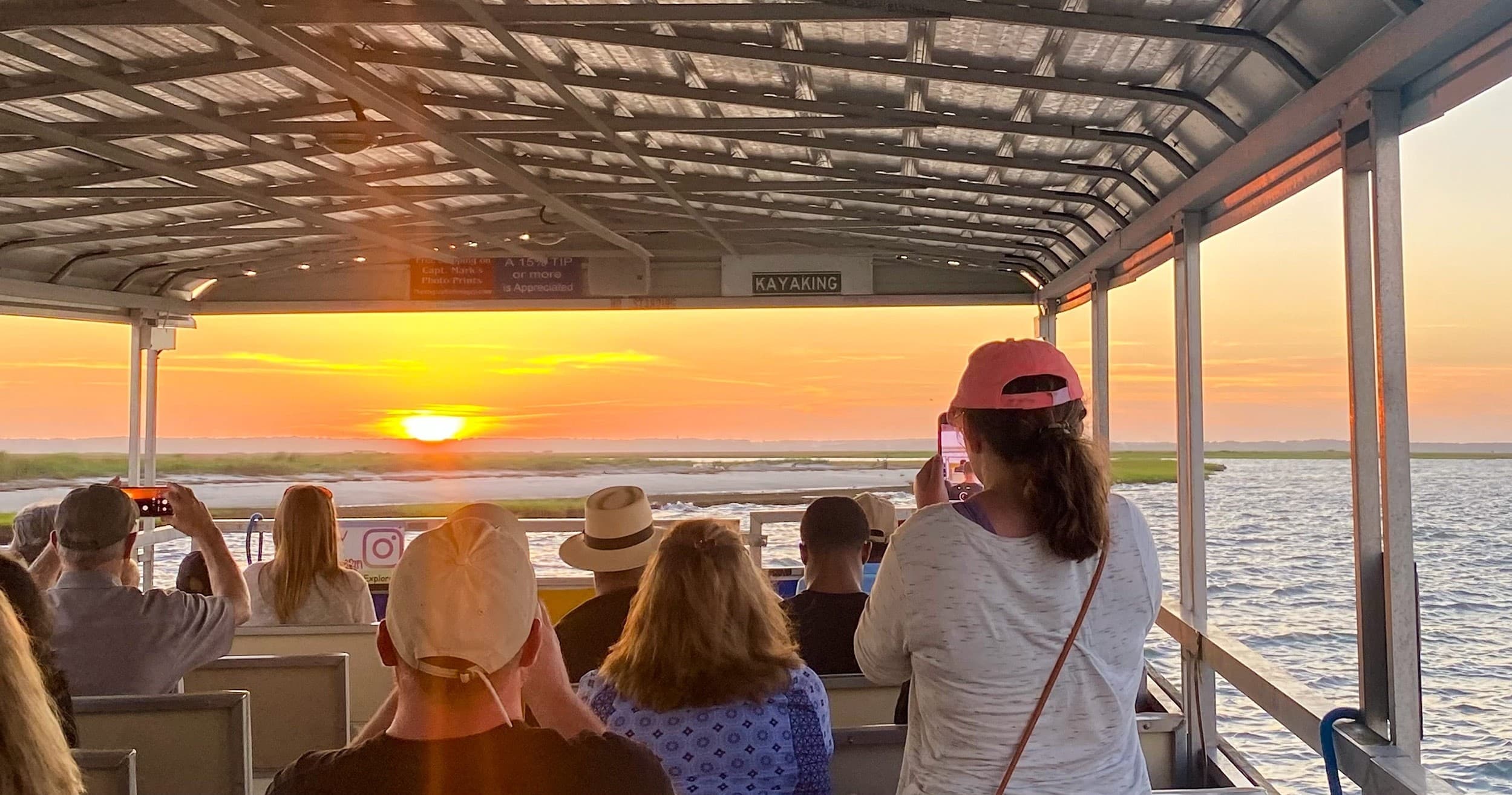 Experience the Magic of a Sunset Wildlife Cruise in Chincoteague and Assateague