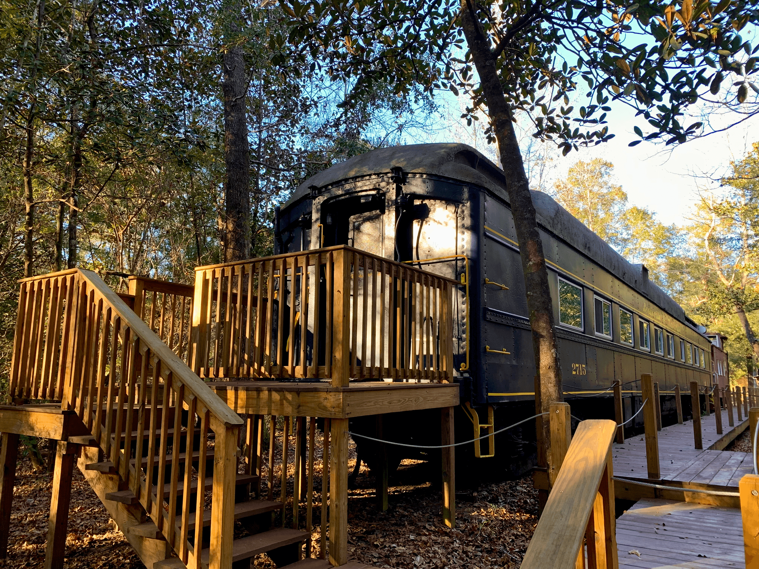 Unique Nashville Train Car Cabin Escape in Milton, FL