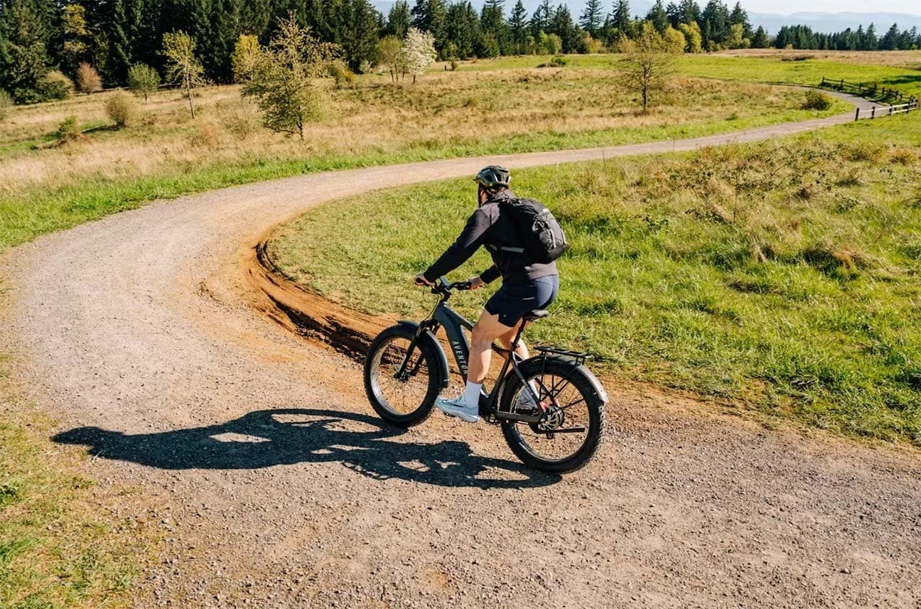 Fat Tire E-Bikes Around Silverthorne: Half Day on the Aventon Aventure 3