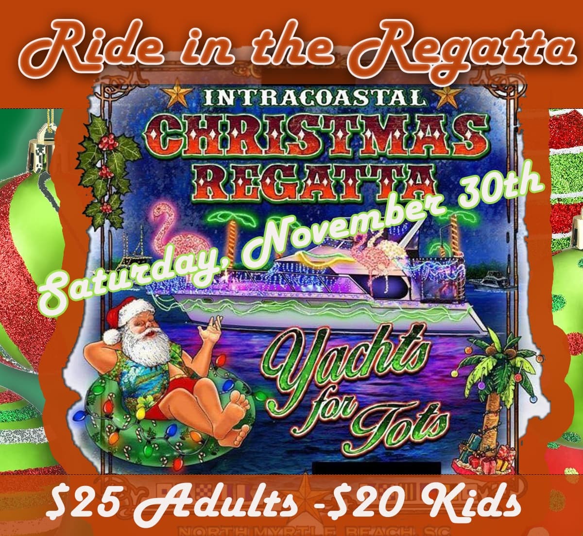 Celebrate the Holiday Spirit on the Christmas Regatta Cruise in Calabash, NC