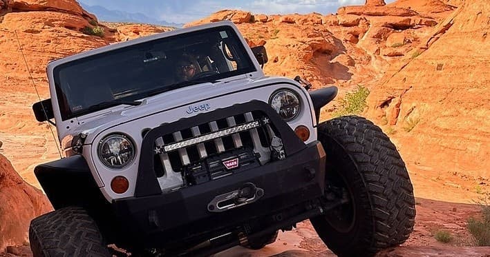 Jeep Adventure to Toquerville Falls with Off the Grid 4x4 Tours
