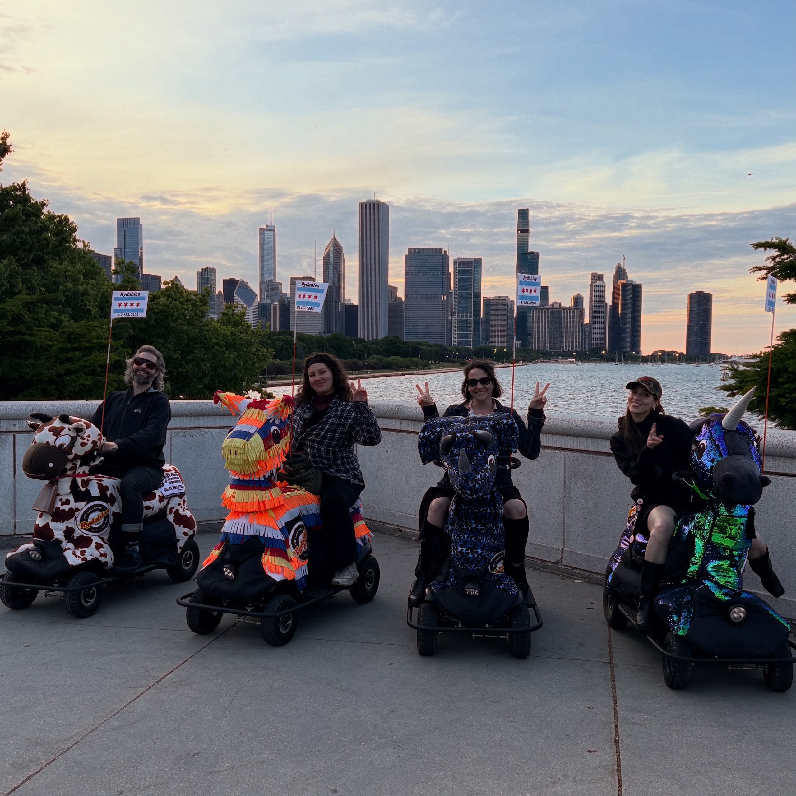 Zip Through Chicago: 2-Hour Rydable Tour of Grant Park, Buckingham Fountain and the Lakefront
