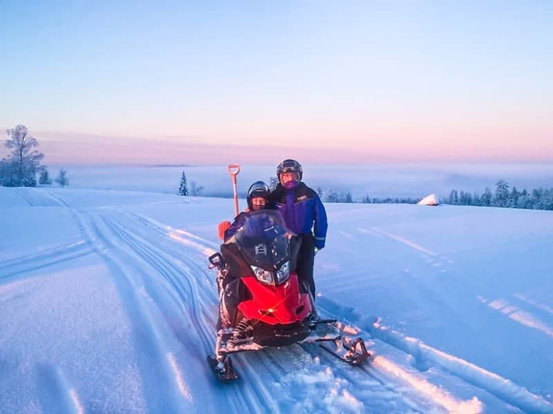 Further to Tundra: Advanced Saariselkä Snowmobile Safari from Rovaniemi