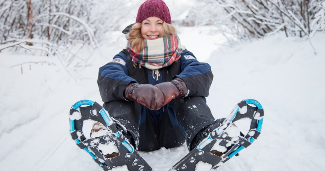 Guided Snowshoe Adventures with Aurora Village Oy in Ivalo, Finland