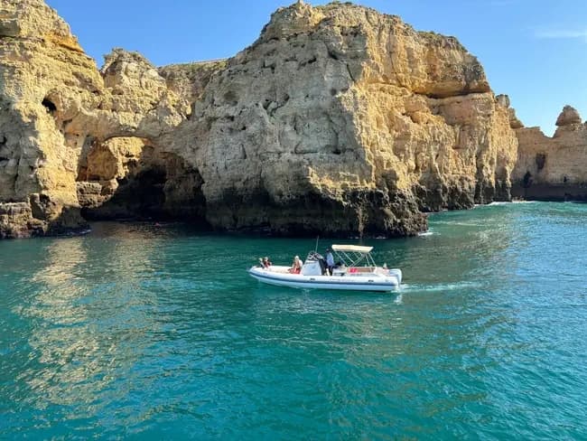 Private Cruise to Ponta da Piedade: Lagos Boat Tour & Cave Swimming photo 3