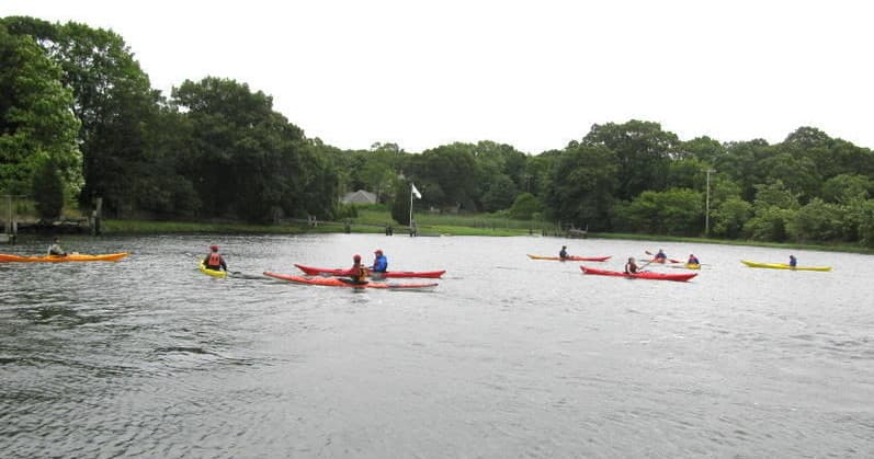 Water Activities at Kayak Centre of Rhode Island