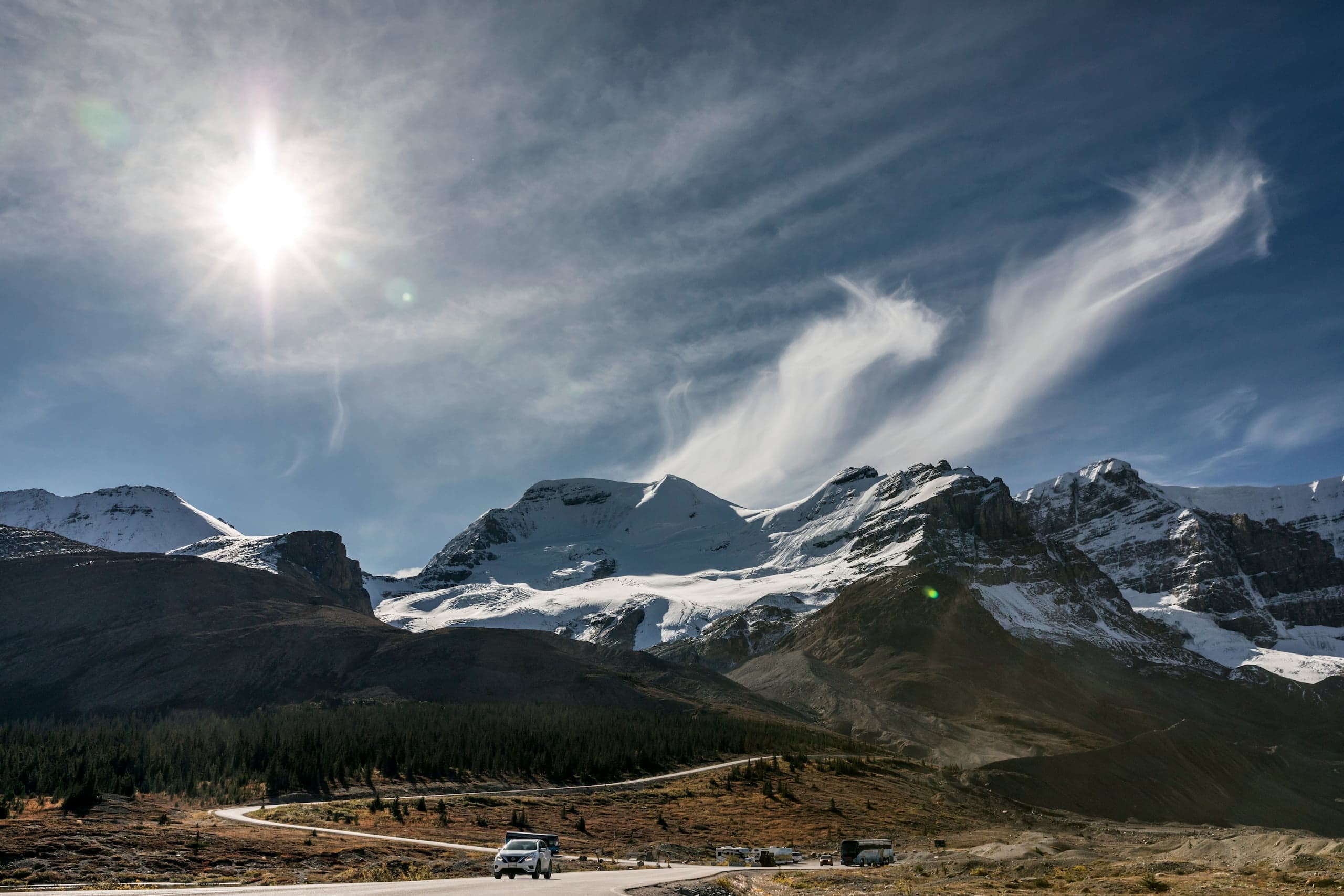 Icefields Parkway Tour: Glacier & Waterfall Adventure