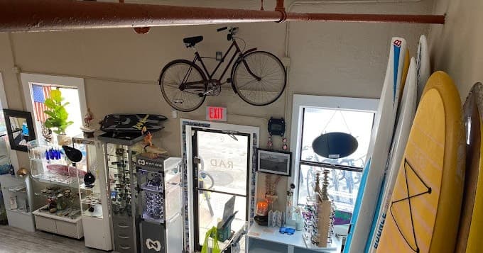 Water Sports Guide with Rad Bikes in Beach Area
