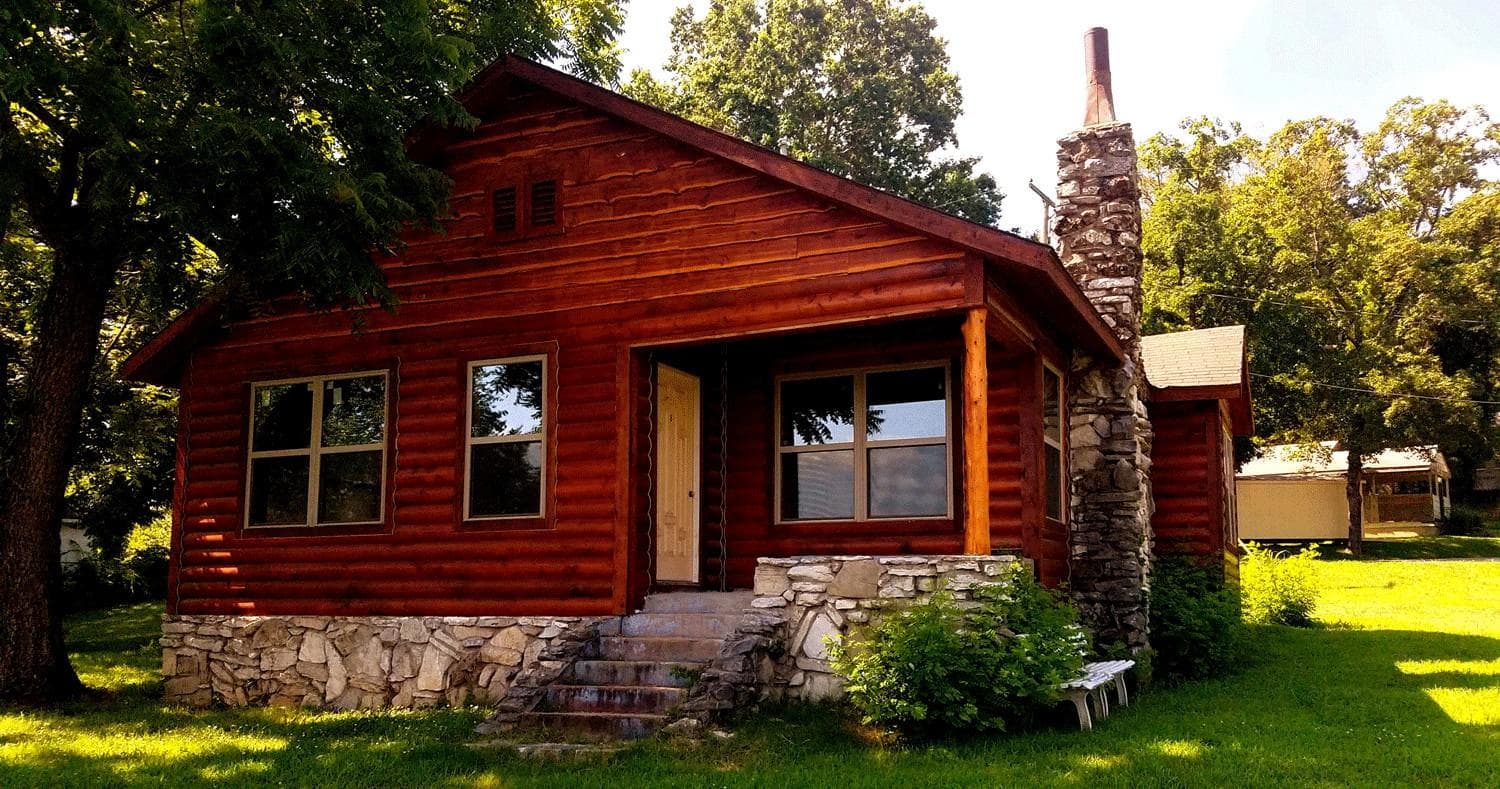 Rustic River Escape at Ginger Blue Cabin 8 in Noel, Missouri