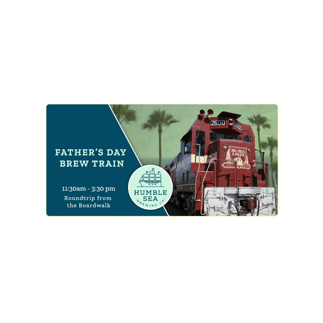 Father's Day Brew Train Adventure in Felton, CA