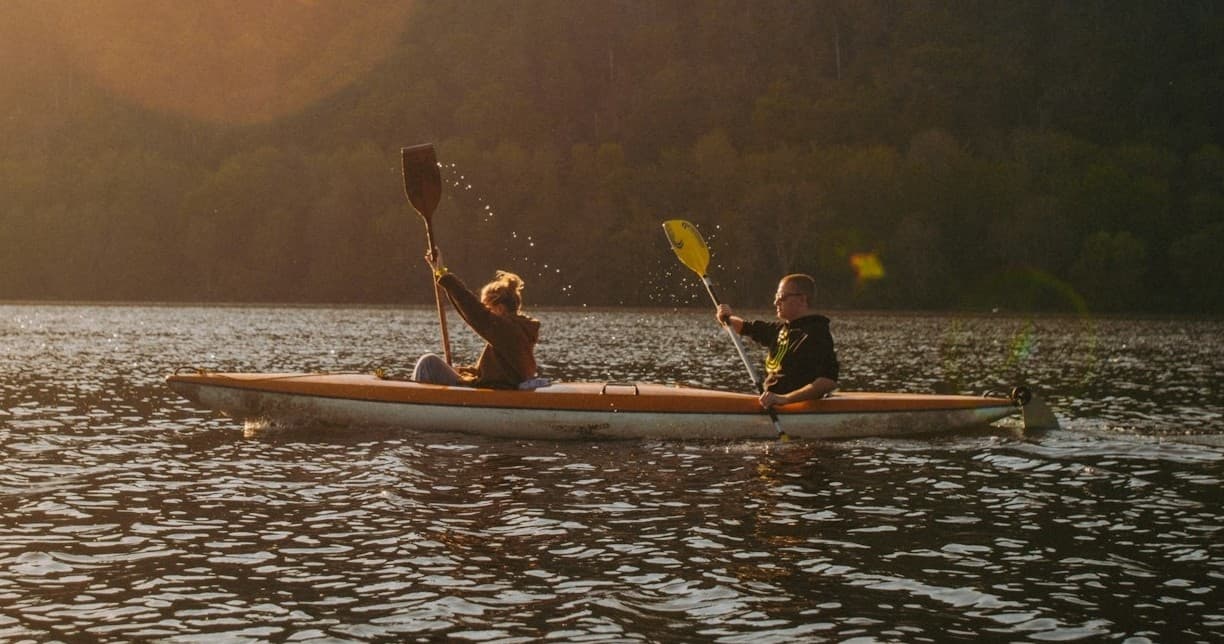 Kayak on Worcester & Birmingham Canal with Hopwood Adventure