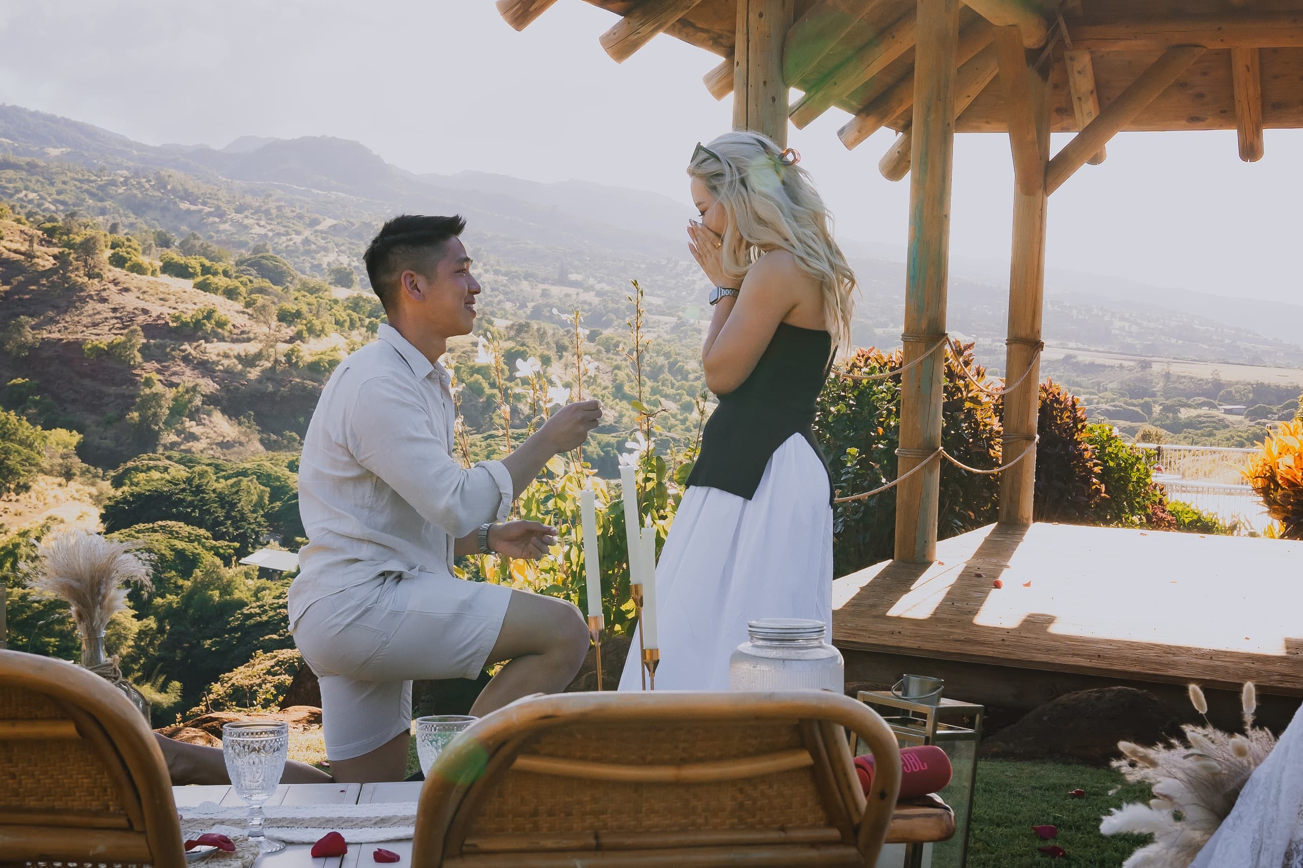 Private Proposal Photography Session in Honolulu, Hawaii