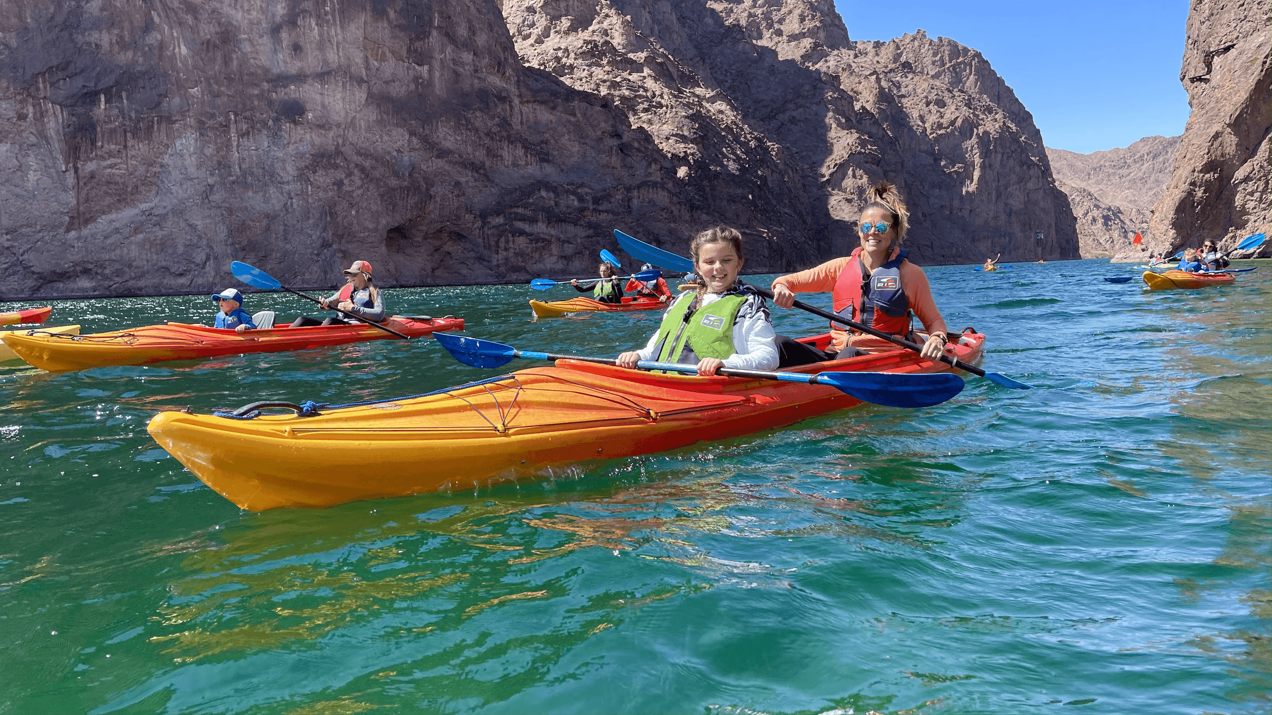 Las Vegas SUP Kayak Club fleet