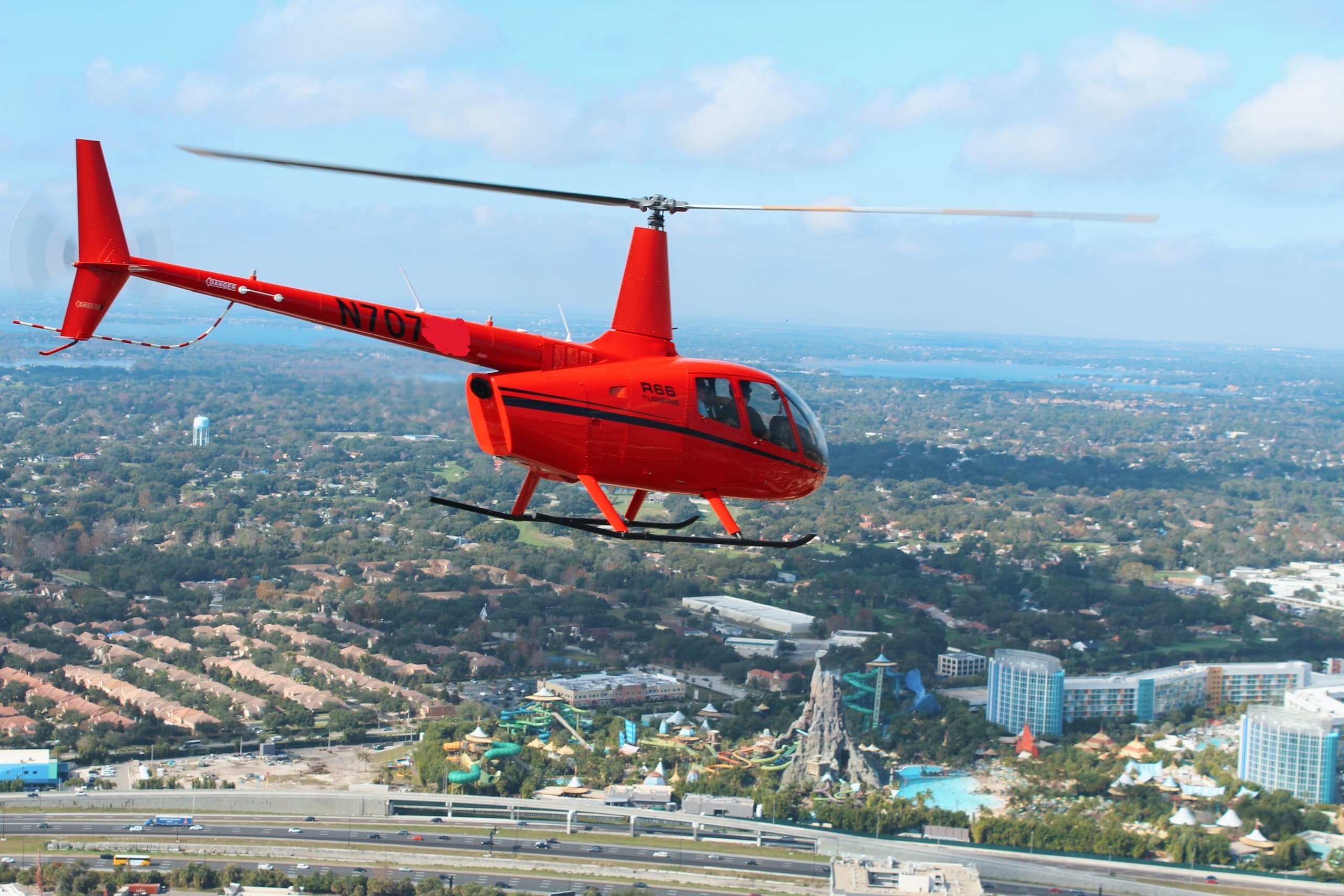 Disney Spectacular Tour: Private Helicopter Flight in Kissimmee