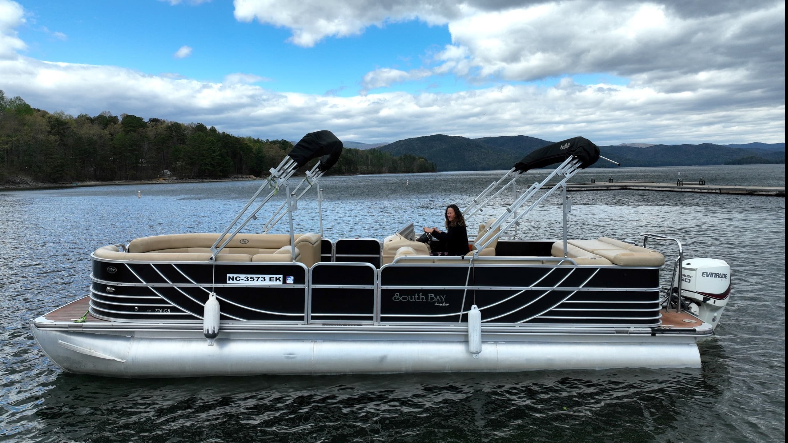 Pontoon Adventures with Jocassee Keowee Rentals in South Carolina