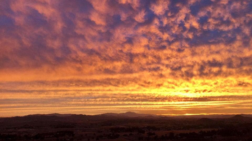 Romantic Sunset Trail Ride in Temecula, California