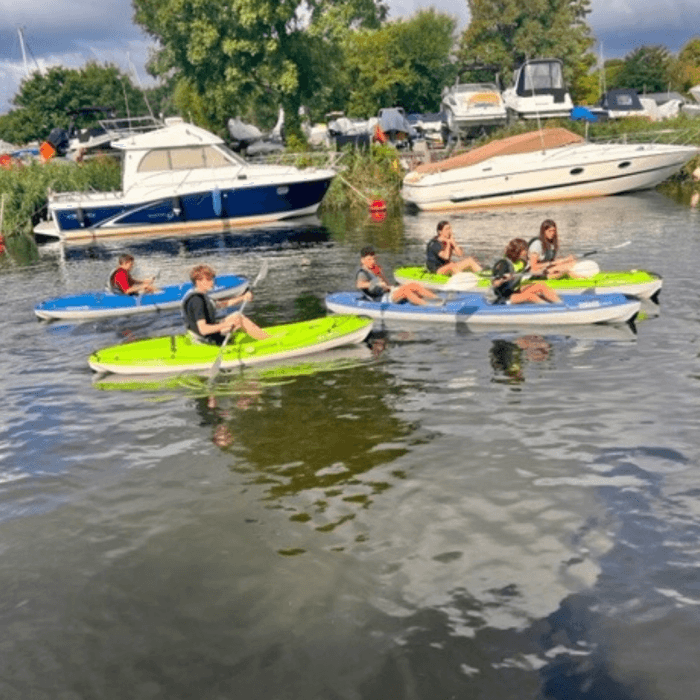 Double Kayak Adventures with The SUP School in Christchurch