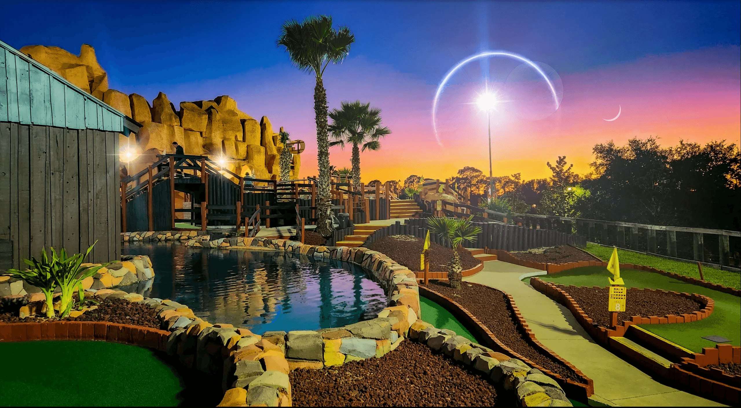 One 18-Hole Golf Game in Kissimmee, Florida