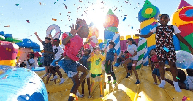 Toddler Bounce Fun at The Big Bounce America Tulsa