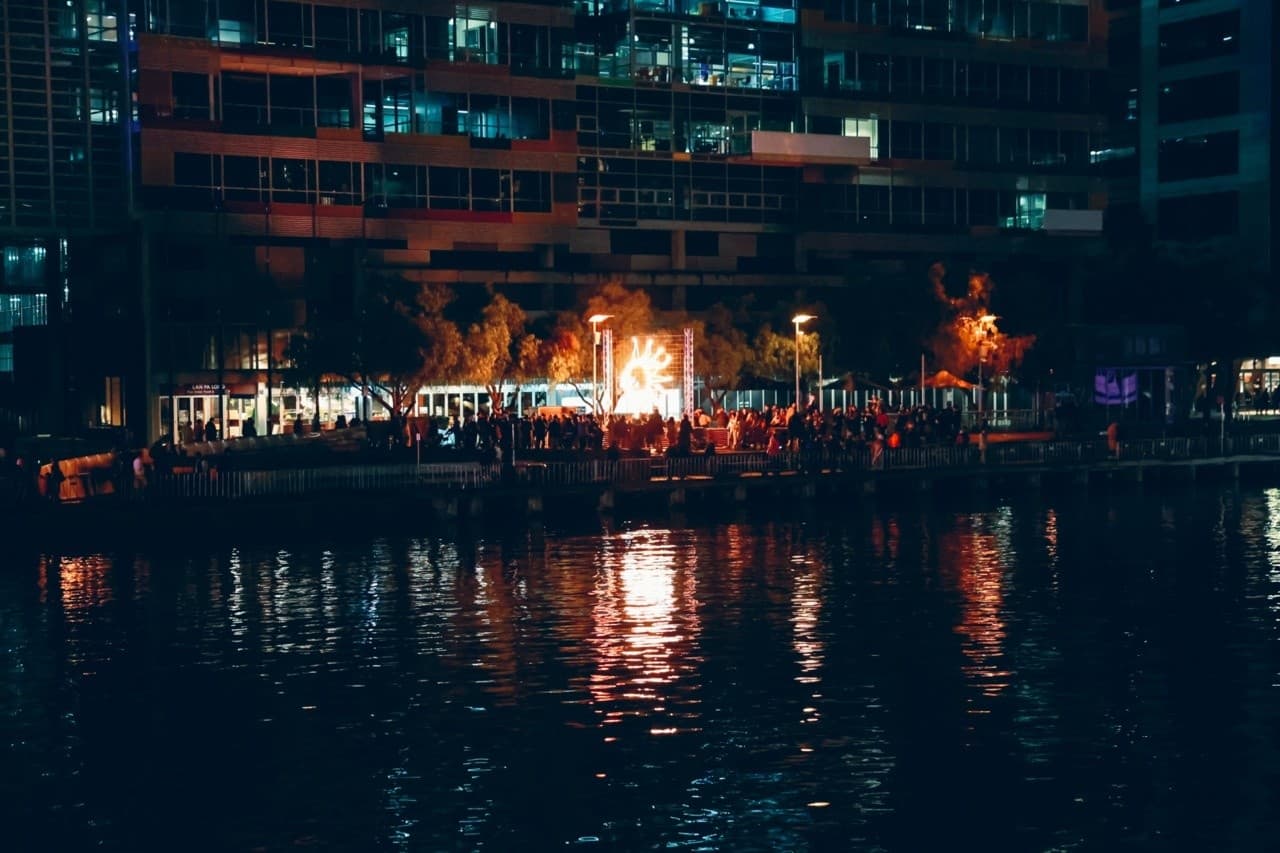 Harbour-Front Firelight Cruise: Lady Cutler’s Docklands Festival Viewing photo 2